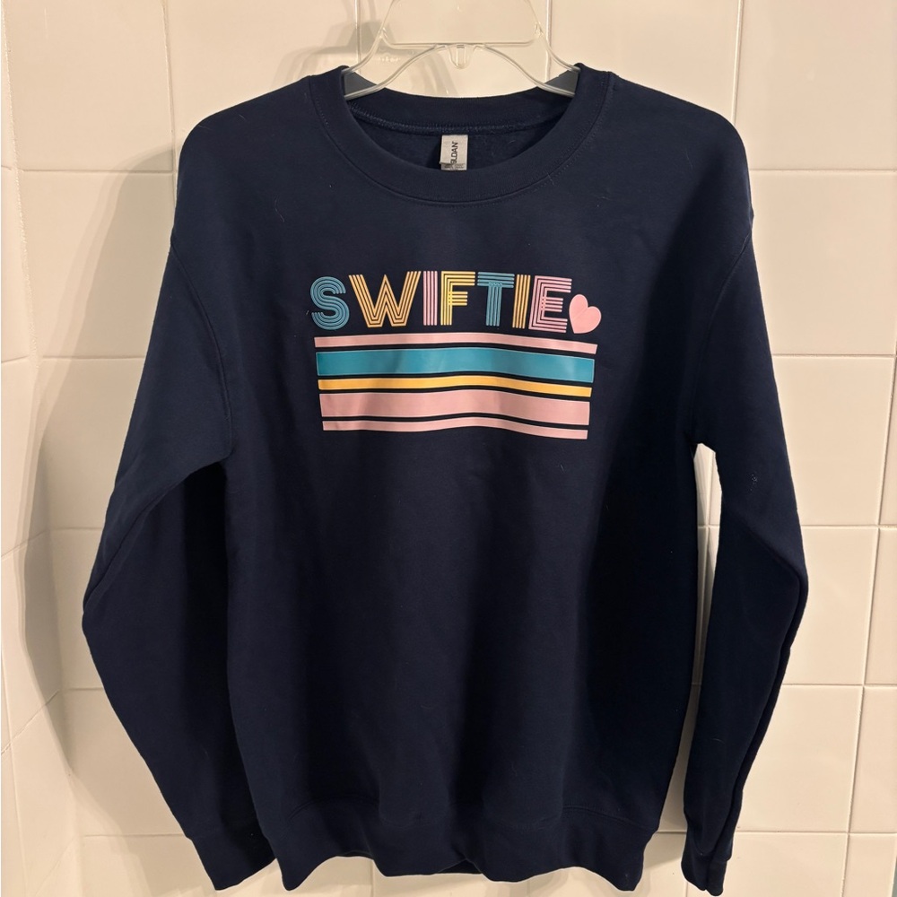 Navy 'Swiftie' Graphic Sweatshirt